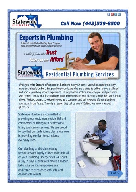 Baltimore Plumbers - State wide plumbers