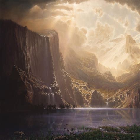 Study_Albert Bierstadt_Among the Sierra Nevada_v2 by felix-eric on ...