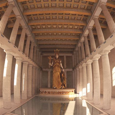 Parthenon interior | Parthenon, Ancient greek architecture, Parthenon ...