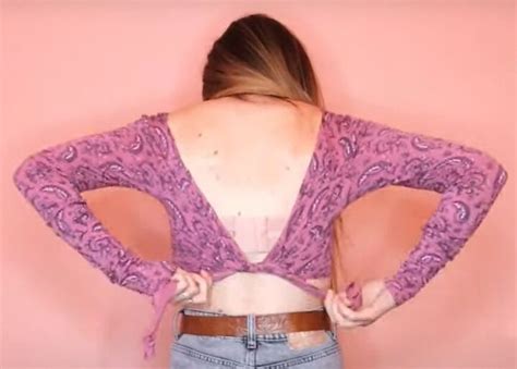 No-sew Ideas: How to DIY 6 Cute Crop Tops From T-shirts | Upstyle