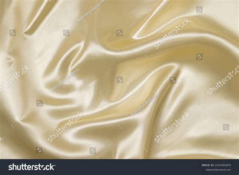 Mauled Creamcolored Glossy Fabric Texture Background Stock Photo ...