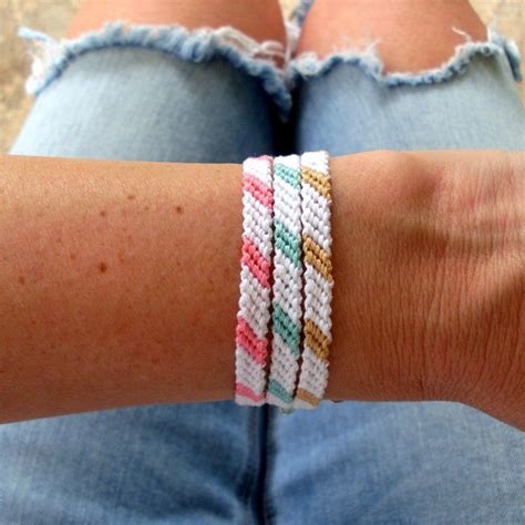 Friendship Bracelet Patterns 3 Colors