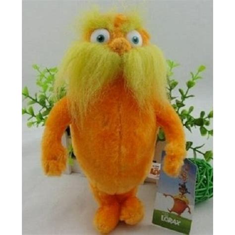 Dr. Seuss 9" / 23cm the Lorax Plush Doll Stuffed Animals Figure Soft Anime Collection Toy ...