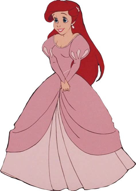 Princess Ariel in her Pink Dress vector by HomerSimpson1983 on DeviantArt