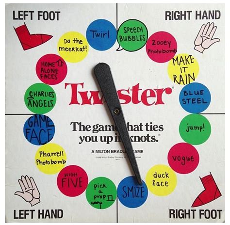 Photo booth prop - a new take on the Twister game! | Twister game, Drinking games, Fun party games