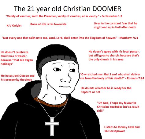 The 21 year old Christian DOOMER | Doomer | Memes, Career advancement ...