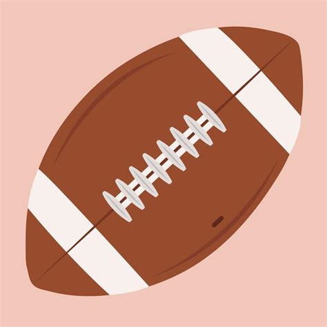 American football ball vector illustration for graphic design and decorative element 10595365 ...