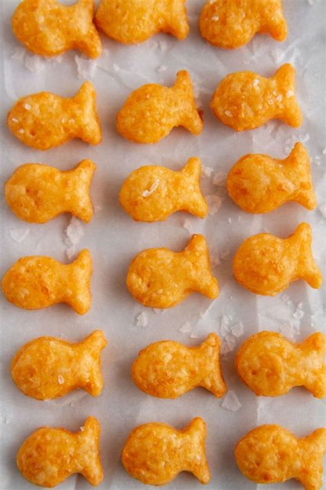 Homemade Goldfish Crackers Recipe | Girl Vs Dough