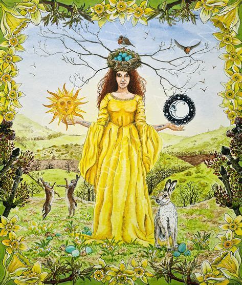 9 Spring Equinox & Ostara ideas in 2021 | spring equinox, ostara, bunny art