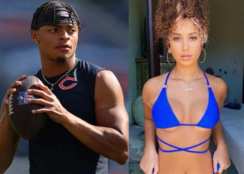 Is Justin Fields dating Instagram model Gianna Carmona?