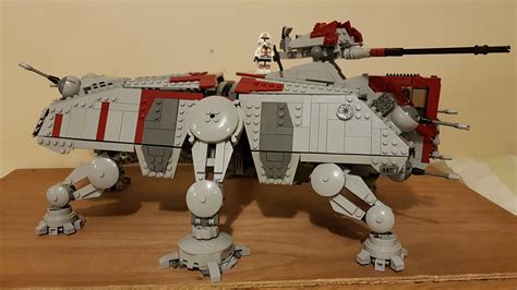 First ever MOC, a Clone Wars Era AT-TE. Instructions courtesy of Brick ...