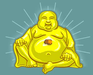 "Good Luck Buddha" | Encourage & Support eCard | Blue Mountain eCards