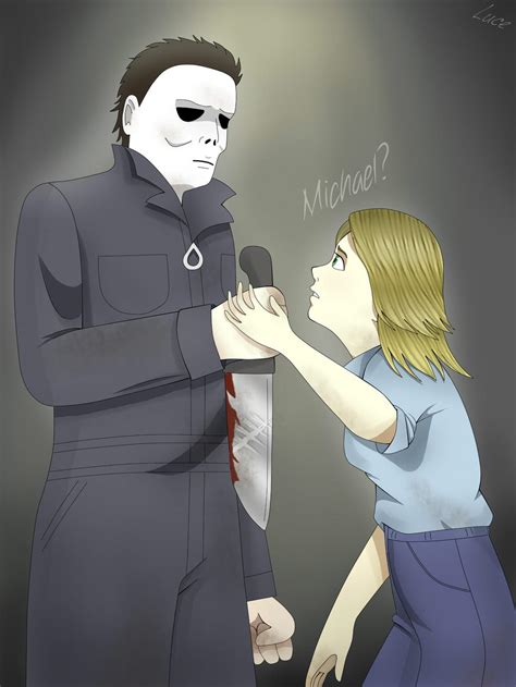 Michael Myers and Laurie Strode (Halloween) by Luche777 on DeviantArt