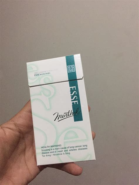 Esse lights menthol : r/Cigarettes