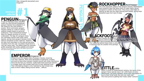 Monster Musume+: Penguin Species by Dragonith on DeviantArt