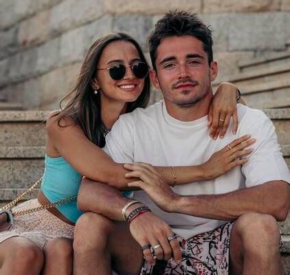 Charles Leclerc announces breakup with girlfriend Charlotte Sine - Foto ...