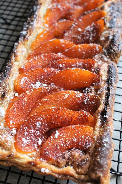 Peaches And Cream Cheese Puff Pastry - Made With Canned Peaches - One Hundred Dollars a Month