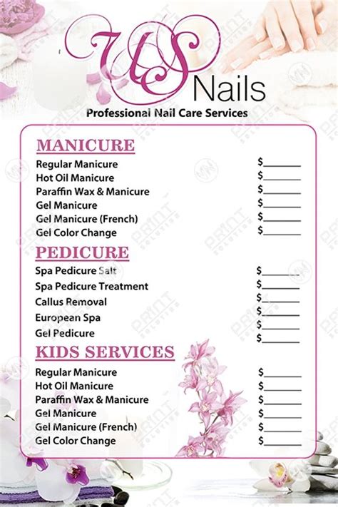 NPL-12 - Nails Salon Archives - VN Print Solution Manicure French, Manicure Gel, Pedicure ...