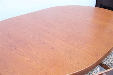 Oak Extendable Pedestal Table - The Vintage Shop