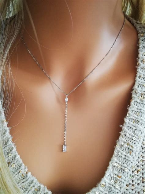 Tear drop necklace 925 sterling silver Necklace tears of | Etsy