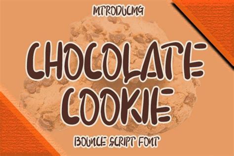 Chocolate Cookie Font DOWNLOAD #font #fonts #typography #typeface #logo #design #webDesign ...