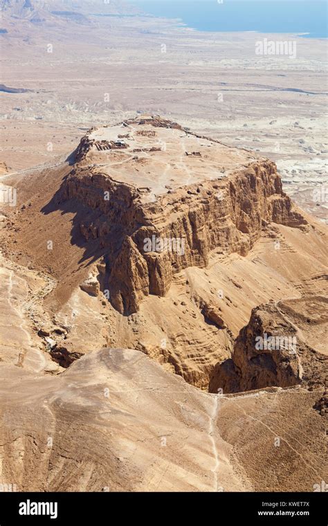 Masada israel aerial hi-res stock photography and images - Alamy