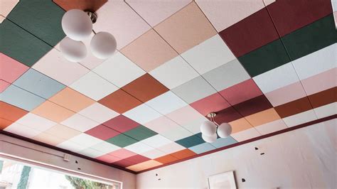 Color Options Acoustical Ceiling Tiles and Grid - Acoustical Commercial and Residential Ceiling ...