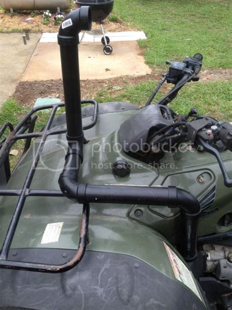 DIY Honda rancher Snorkel | Honda ATV Forum