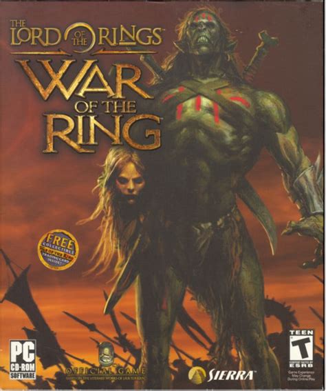 The Lord of the Rings: War of the Ring cover or packaging material ...