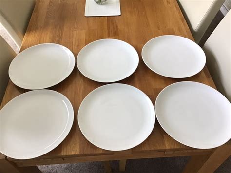 10 X LARGE WHITE PLATES. NEW | in Leyland, Lancashire | Gumtree