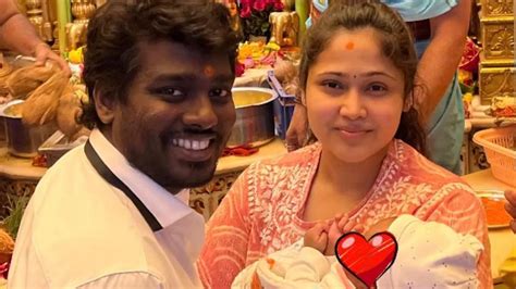 Jawan director Atlee, wife Priya reveal newborn son's name as they ...