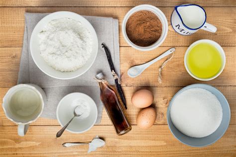 Observe Os Ingredientes De Uma Receita De Bolo - EDUCA