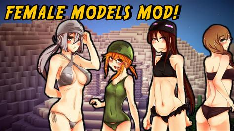 Minecraft Mods - SEXY GIRLS MOD (Cute Female Mobs!) - YouTube