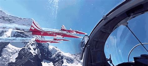 360 ° video από το πιλοτήριο ενός Swiss Air Force F-5 τζετ