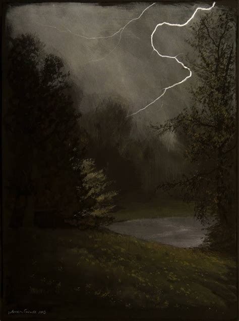 Stormy Night Painting at PaintingValley.com | Explore collection of ...