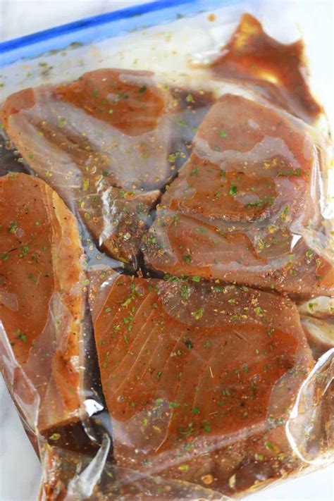 Tuna Steak Marinade Recipe - Recipe Vibes