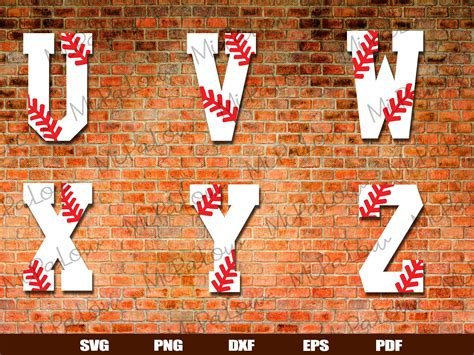 BASEBALL FONT SVG Baseball Svg Baseball Mom Svg Baseball | Etsy