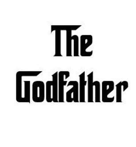 The Godfather font download | Etsy