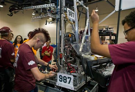 National robotics competition pits local students against each other in ...