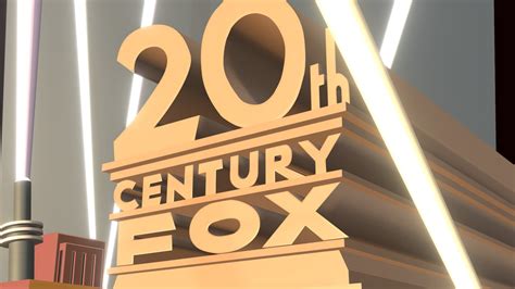 20th Century Fox Logo 3d