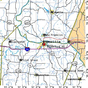 Boonville, Missouri (MO) ~ population data, races, housing & economy