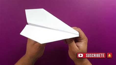 Como Hacer un Avión de Papel que VUELA Mucho y Lejos - TRADICIONAL How ...