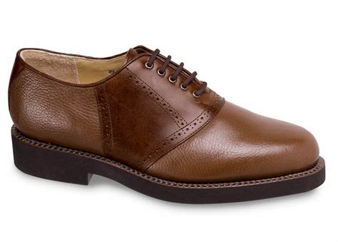 Brown 2-Tone Saddle Oxford