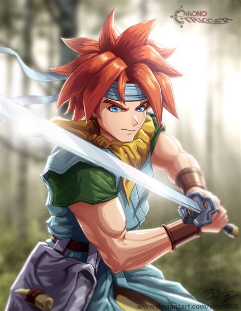 Chrono (aka Crono) from Chrono Trigger - Fan Art by slash000 on DeviantArt