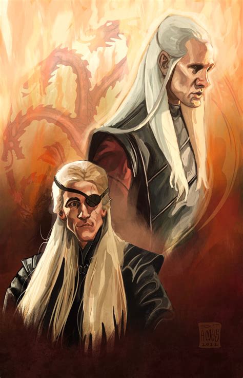 Daemon and Aemond Targaryen by DevonneAmos on DeviantArt