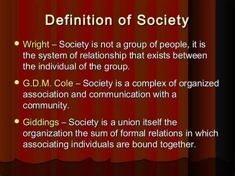 Individual and society