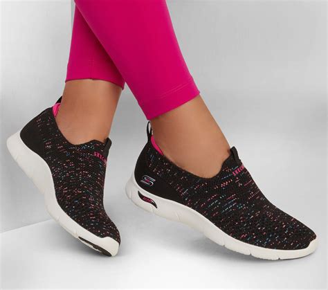 SKECHERS BLACK MULTI ARCH FIT REFINE - 6th Street Fashions & Footwear, Located in Concordia Kansas