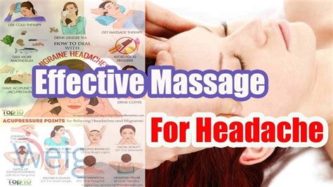 Best Massage For Headache | 5 Effective Massage Tips for Quickly Pain ...