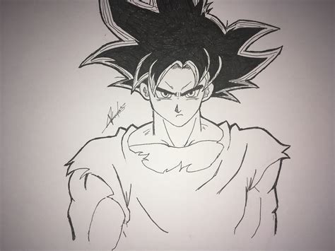 ArtStation - Goku ultra instinct fan art