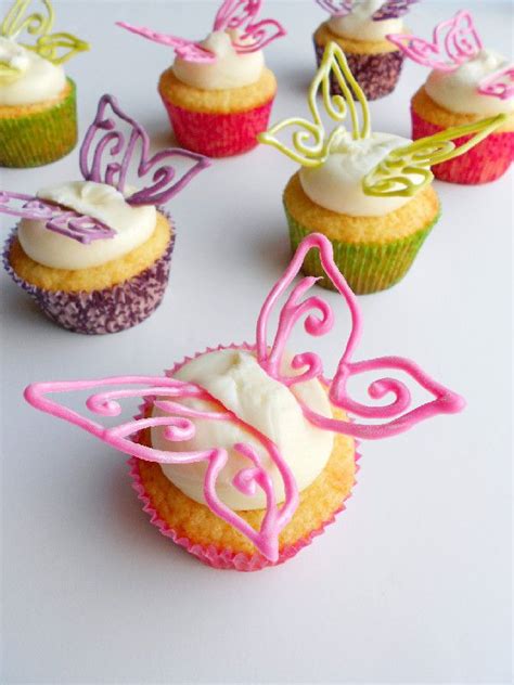 Pixie Dusted Fairy Cupcakes - Culinary Couture Chocolate Butterflies, Fairy Cupcakes, Fairy Cake ...